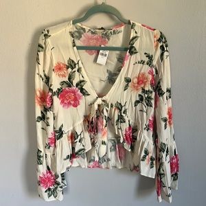 American Eagle Floral Top
